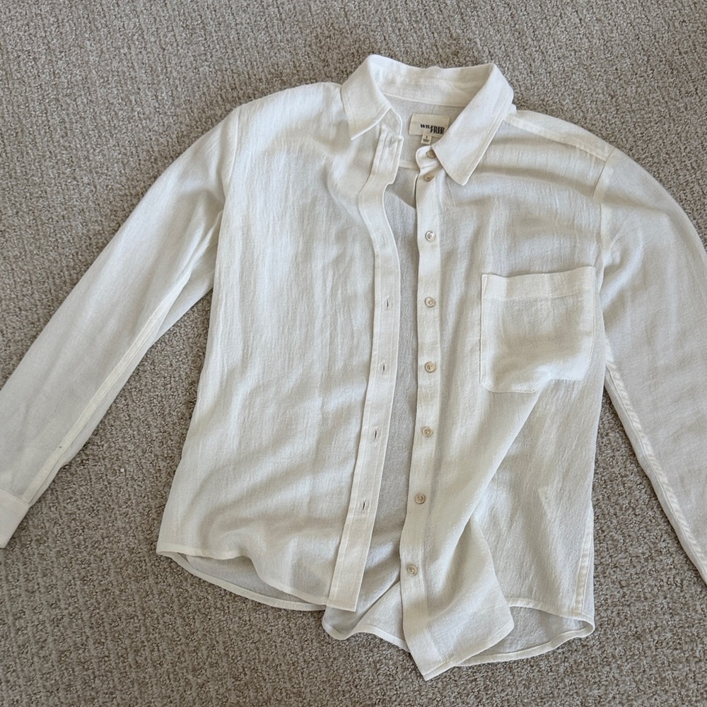 Wilfred Free Light Cream Shirt